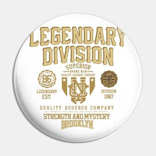 legend brooklyn Pin