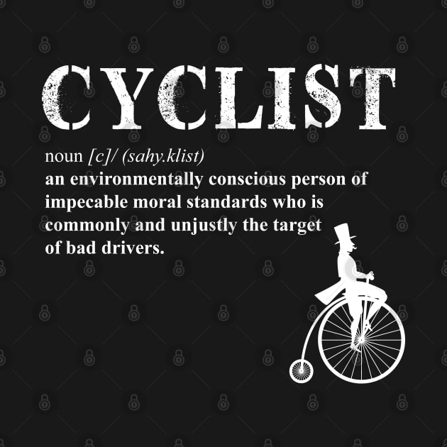 Cyclist Funny Definition by inkstyl