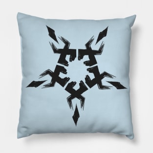 Lord Sokar Symbol Paint Stroke Pillow