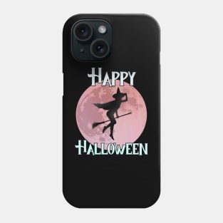 Happy Halloween - The Flying Witch Phone Case