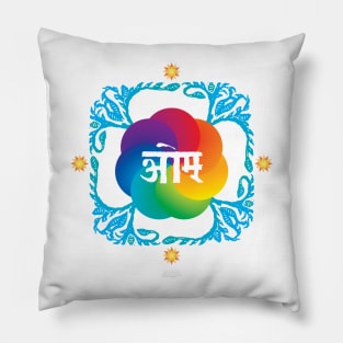 OM Mandala Pillow