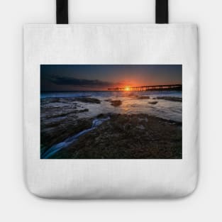 Catherine Hill Bay sunrise Tote