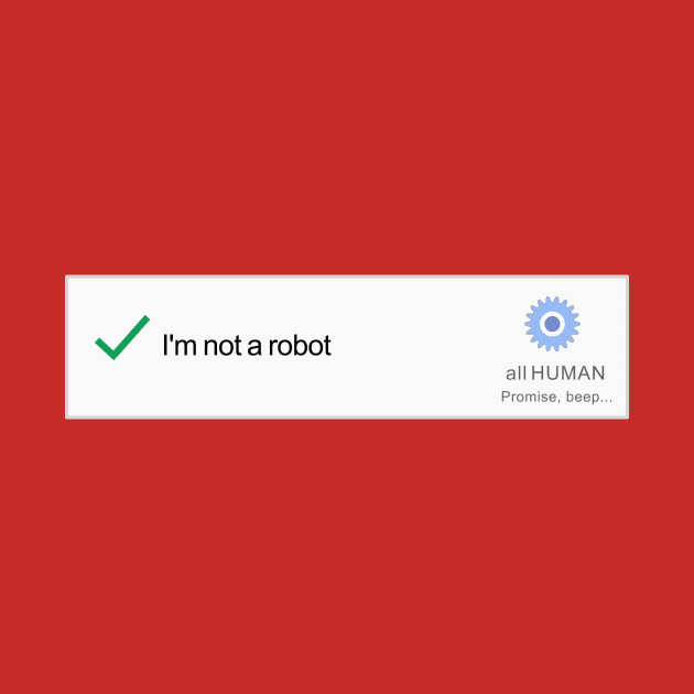 I'm not a robot by Koala Bliss