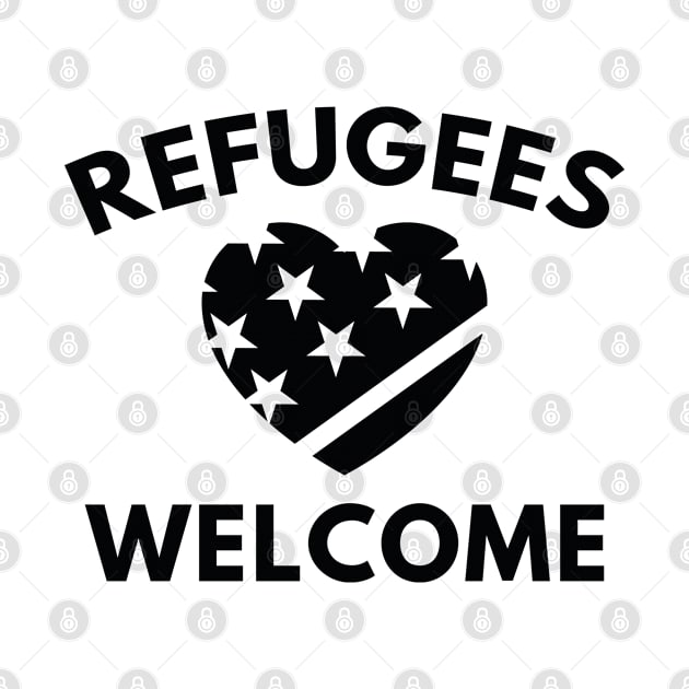 Refugees Welcome by VectorPlanet