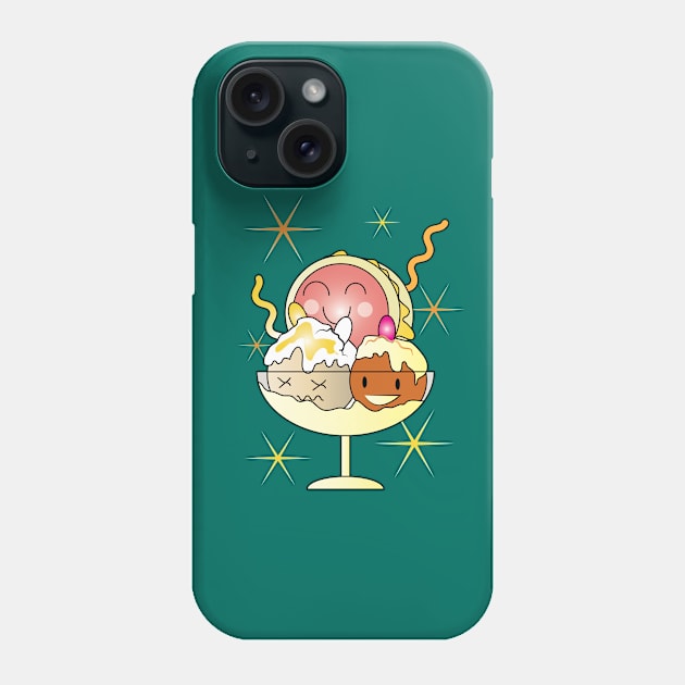 Don't Worry Eat Ice Cream Phone Case by ArticArtac