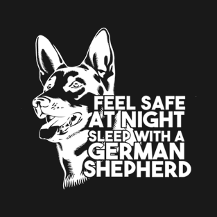 Feel Safe at Night - German Shepherd T-Shirt