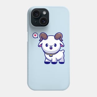 Cute Goat Cartoon Phone Case