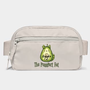 Avocado Cat: The Purrfect Fat funny design Bag