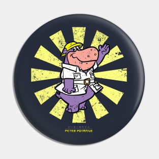 Peter Potamus Retro Japanese Pin