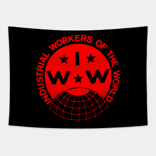 IWW Logo Tapestry