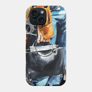 carry a bag Phone Case