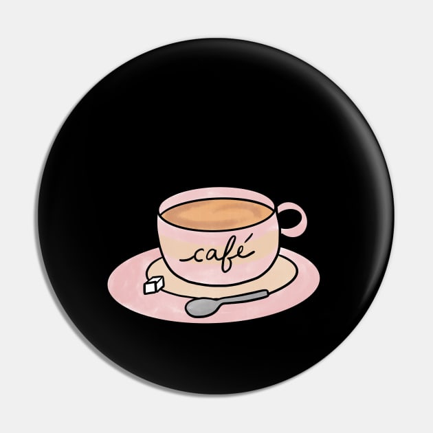 Coffee Cup Cute Coffee Dates Pretty Pink Coffee Cup Cute Coffee Lover Gift Steaming Cup of Coffee Cappuccino Espresso Latte Macchiato Mocha Cute Coffee Lover Gift Pin by nathalieaynie