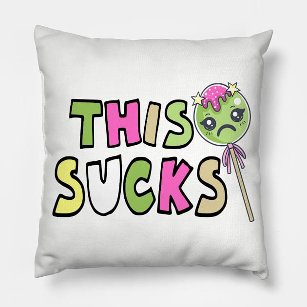 This Sucks Pillow by CreatingChaos