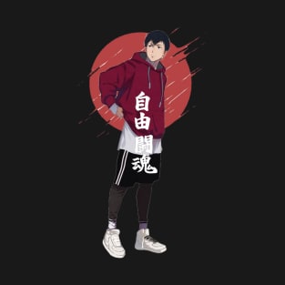 Japanese Anime Teen Track Suit T-Shirt