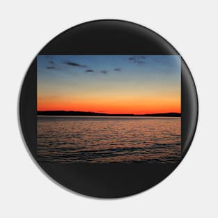 Sunset on the Sea Pin