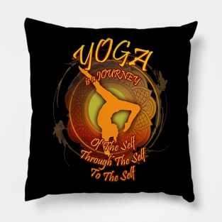 YOGA IS A JOURNEY Pillow
