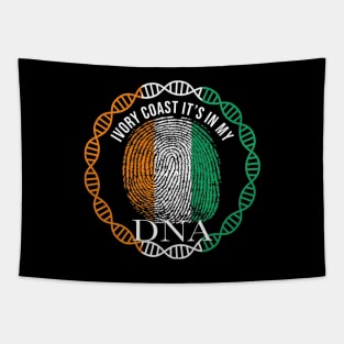 Ivory Coast Its In My DNA - Gift for Ivorian From Ivory Coast Tapestry