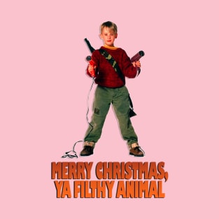 Merry Christmas, Ya Filthy Animal T-Shirt