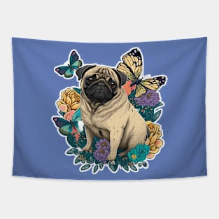 Pug Tapestry