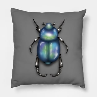 Scarab beetle Pillow