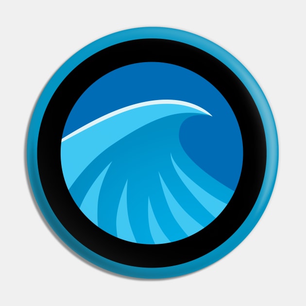 UniVersus - Water - Resource Symbol Pin by JascoGames