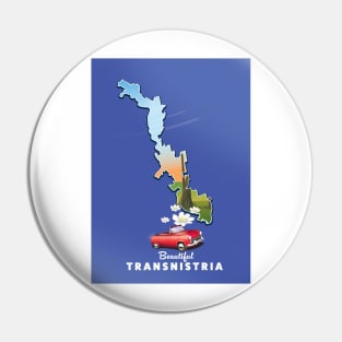 Transnistria map Pin