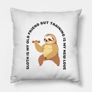 Fitness sloth Pillow