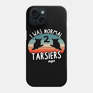 Normal Tarsier sweet tarsier saying little monkey Phone Case