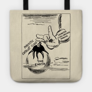 Get Rid Of The Parasite - Historical, Socialist, Anti-Capitalist Tote