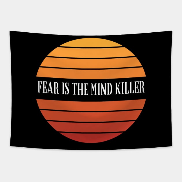 Design inspired by the litany of fear from Dune Tapestry by ArtsySoul