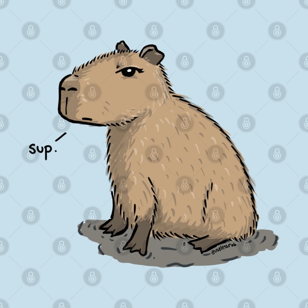 Sup - Capybara mood by UselessRob