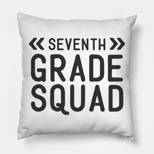 Seventh grade squad Pillow by azmania