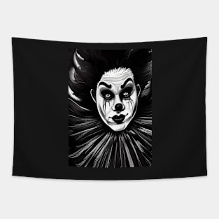 SELFIE CLOWN Tapestry