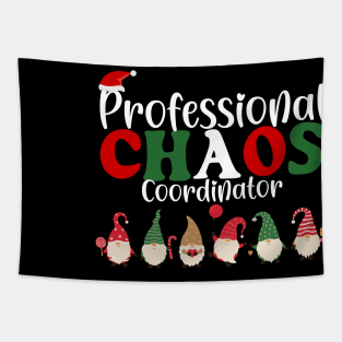 Chaos Coordinator School Teacher Funny Christmas Tapestry