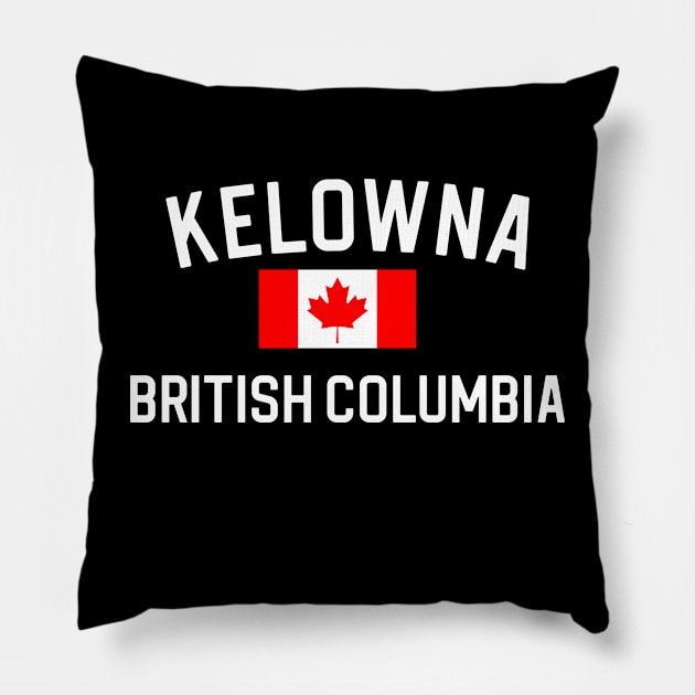 Kelowna BC Gift Kelowna BC Pillow by kmcollectible