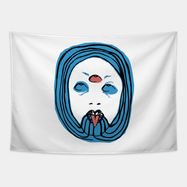 Third eye open Tapestry by 3ET3