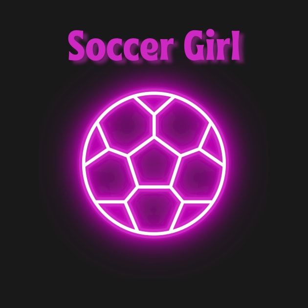 Soccer Girl Artwork by TritoneLiterary