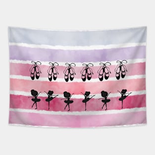 Ballerina stripe Tapestry