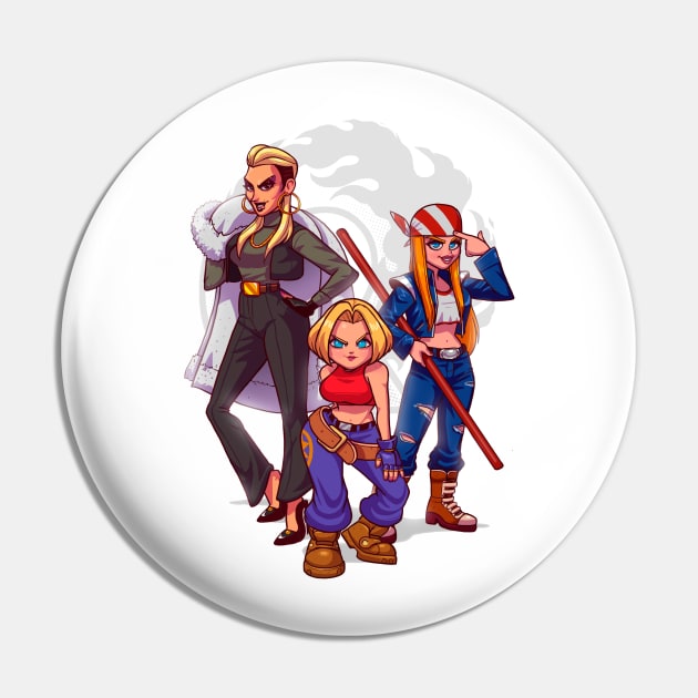 The Queen Of Fighters Special Team Pin by BrunoMota