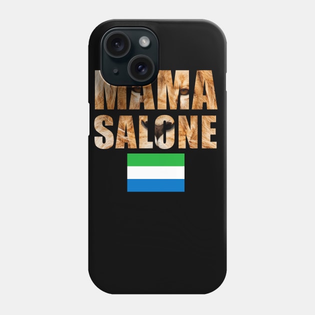 Sierra Leone Mama Salone Gift Phone Case by Merchweaver