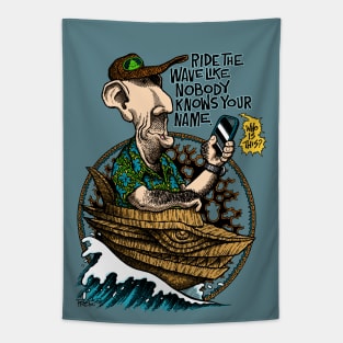 Ride The Wave Tapestry