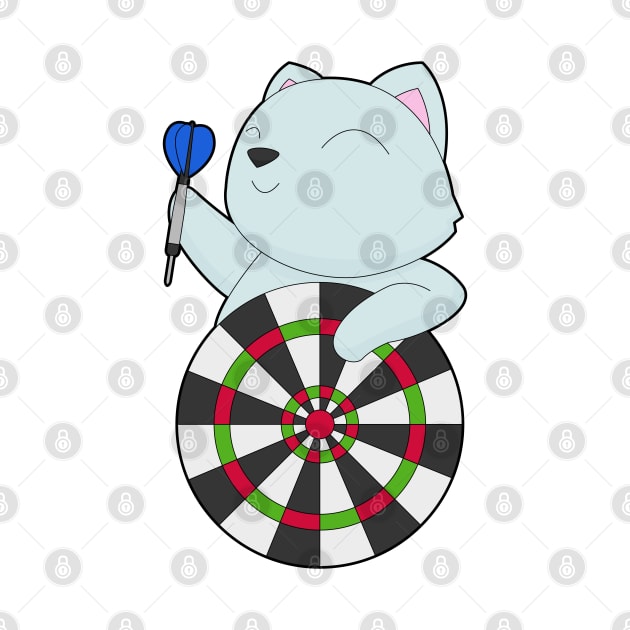 Cat Darts Dartboard by Markus Schnabel