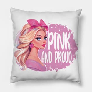 Proudly Pink Fashion Flair Pillow