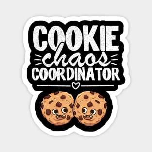 Cookie Chaos Coordinator Funny Scout Leader Cookie Dealer Magnet