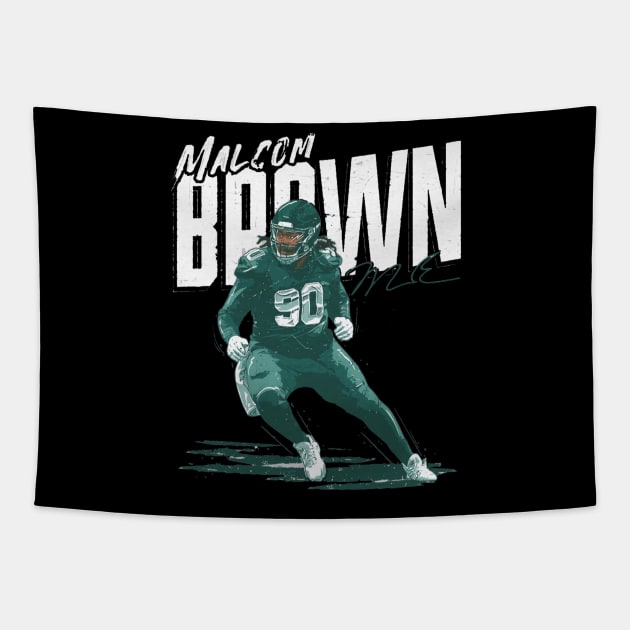 Malcom Brown Jacksonvilles Chisel Tapestry by MASTER_SHAOLIN