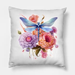 3D Dragponfly #2 Pillow