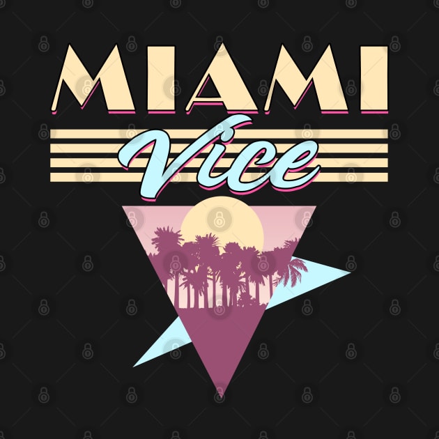 Miami Vice - 80s Aesthethic by HectorVSAchille