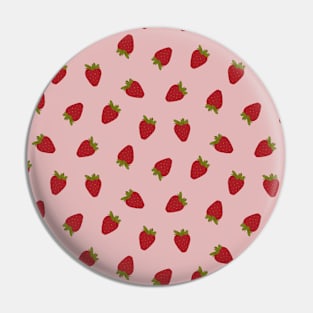 Cute Strawberries Pin