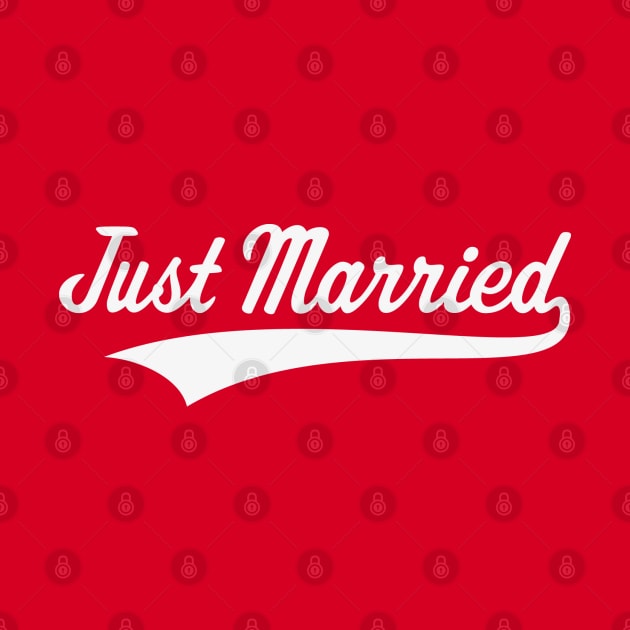 Just Married (Marriage / Wedding / Lettering / White) by MrFaulbaum