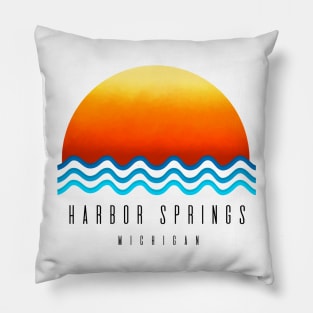Harbor Springs Michigan Pillow